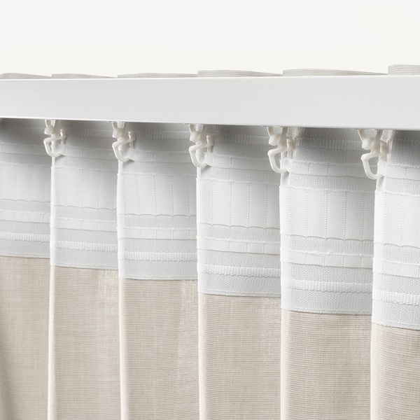 IKEA HANNALILL Curtains, 1 pair, 57x98 in Beige, Ikea Ireland | 4527ILSRW