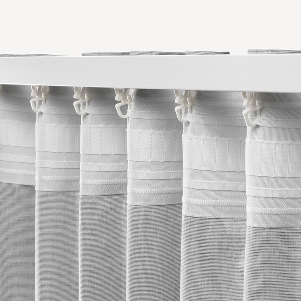 IKEA HANNALILL Curtains, 1 pair, 57x98 in Gray, Ikea Ireland | 0671LNUFO