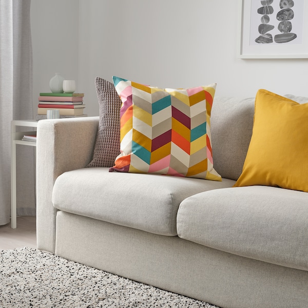 IKEA HANNELISE cushion, multicolor, 20x20 in, Ikea Ireland | 4627JCWFU