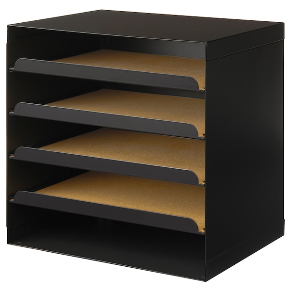 IKEA HARVMATTA letter tray, anthracite, Ikea Ireland | 6127UYODT