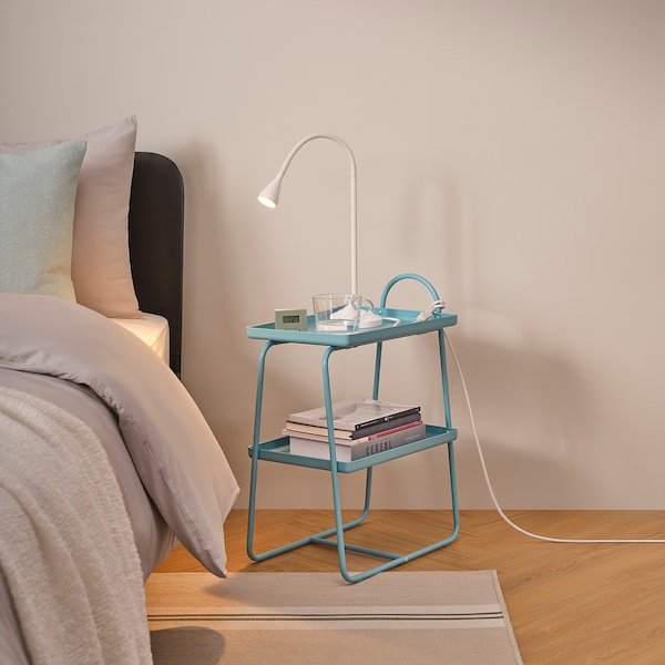 IKEA HATTÅSEN bedside table/shelf unit Blue / Turquoise, Ikea Ireland | 8243DBIYK