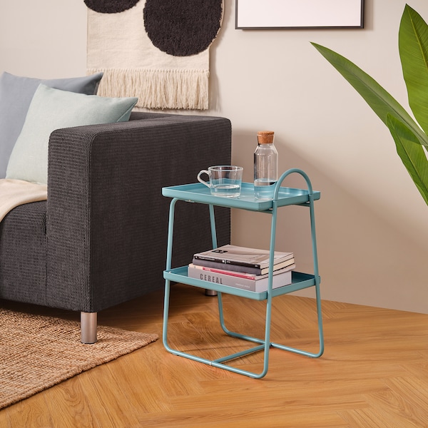 IKEA HATTÅSEN bedside table/shelf unit Blue / Turquoise, Ikea Ireland | 8243DBIYK