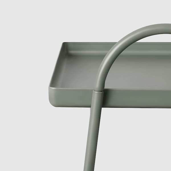 IKEA HATTÅSEN bedside table/shelf unit Gray / Green, Ikea Ireland | 0263CLWVI