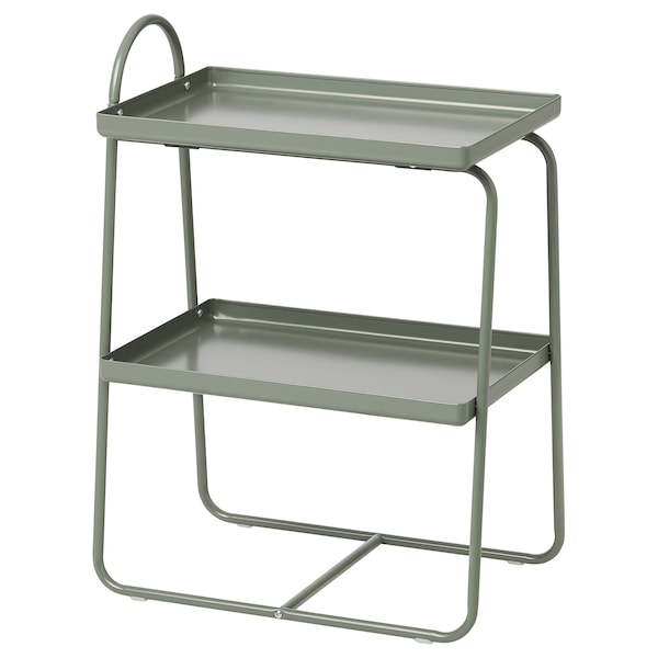 IKEA HATTÅSEN bedside table/shelf unit Gray / Green, Ikea Ireland | 0263CLWVI