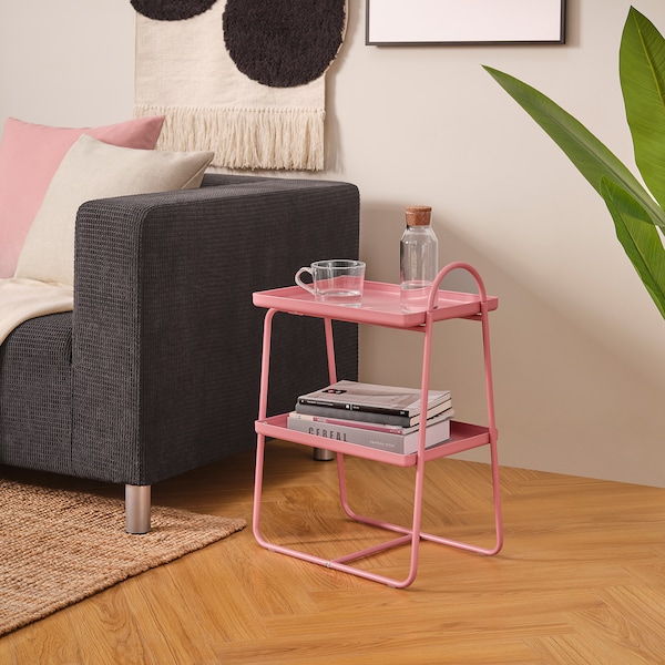 IKEA HATTÅSEN bedside table/shelf unit Pink, Ikea Ireland | 7856RCJDF