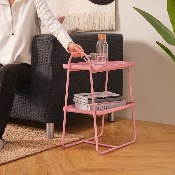 IKEA HATTÅSEN bedside table/shelf unit Pink, Ikea Ireland | 7856RCJDF