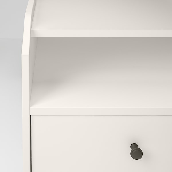 IKEA HAUGA 2-drawer chest, 19 5/8x18 1/8x26 3/4 in White, Ikea Ireland | 6210PITVB