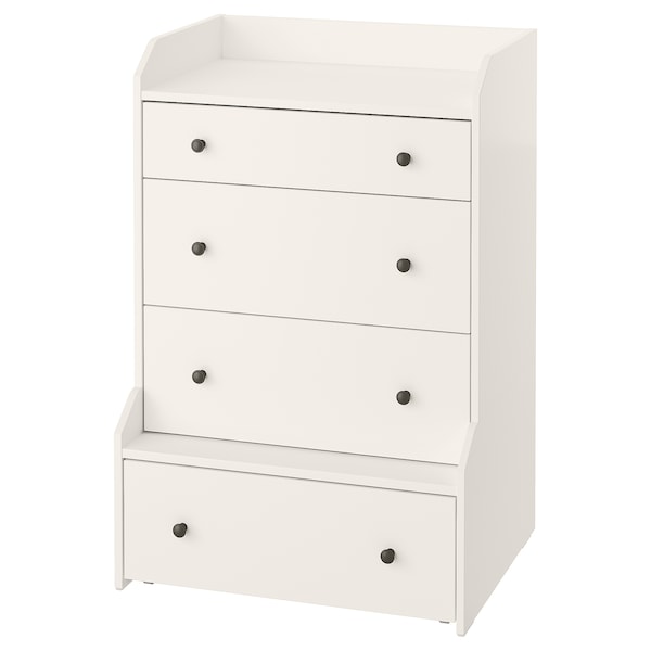 IKEA HAUGA 4-drawer chest, 27 1/2x41 in White, Ikea Ireland | 6573DFQJO