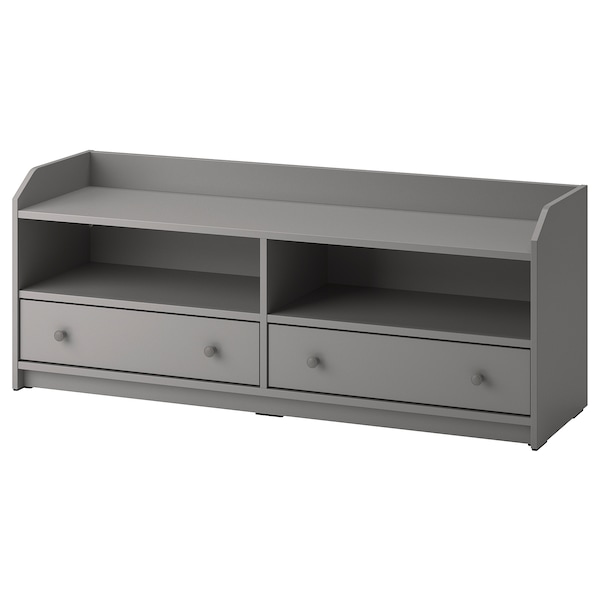 IKEA HAUGA TV unit, 54 3/8x14 1/8x21 1/4 in Gray, Ikea Ireland | 5426ZWXHI