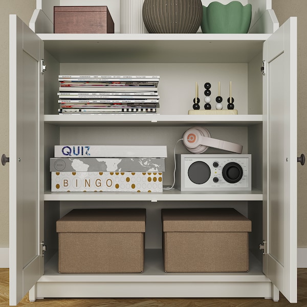 IKEA HAUGA high cabinet with 2 doors, 27 1/2x78 3/8 in White, Ikea Ireland | 0185RKUDM