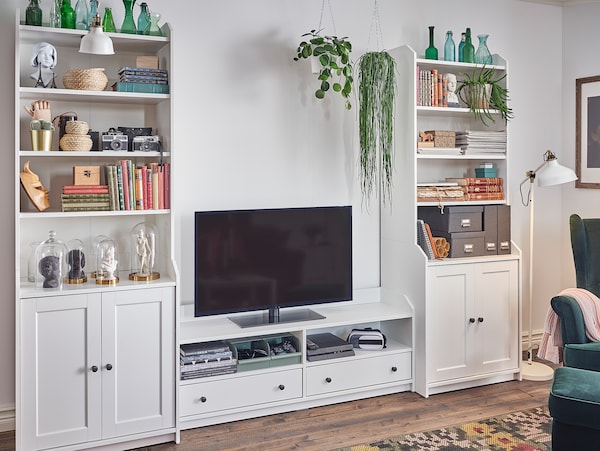 IKEA HAUGA high cabinet with 2 doors, 27 1/2x78 3/8 in White, Ikea Ireland | 0185RKUDM