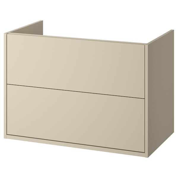 IKEA HAVBÄCK Bathroom vanity with drawers, 36x21x25 1/8 in Beige, Ikea Ireland | 8064HLFVA