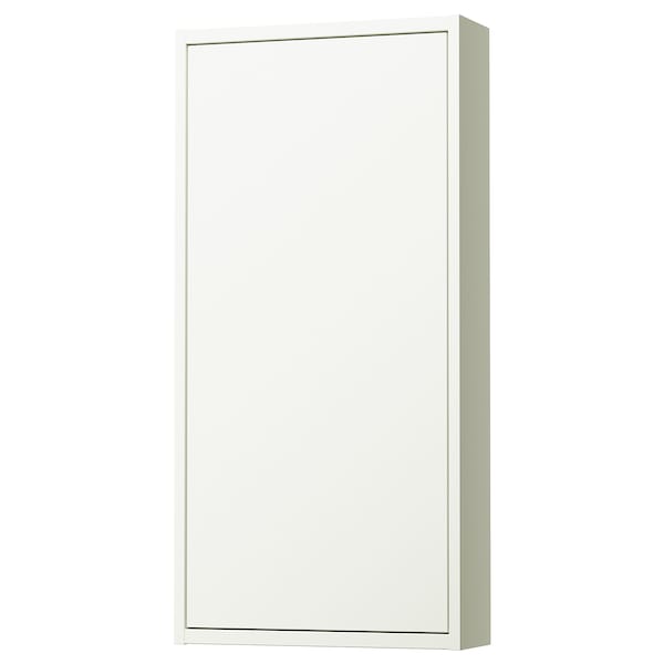 IKEA HAVBÄCK wall cabinet with door, 18x6x37 in White, Ikea Ireland | 9541CLKJY