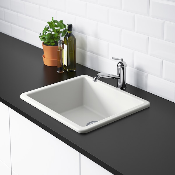 IKEA HAVSEN sink, white, 21x19 in, Ikea Ireland | 2719FTIUM