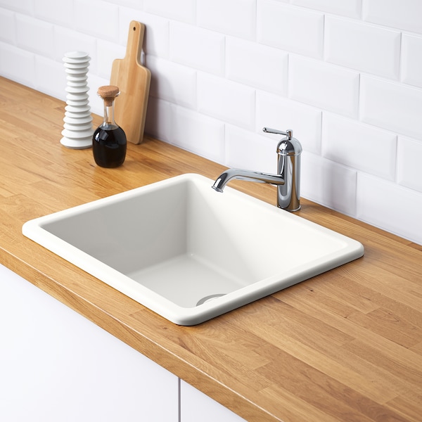 IKEA HAVSEN sink, white, 21x19 in, Ikea Ireland | 2719FTIUM