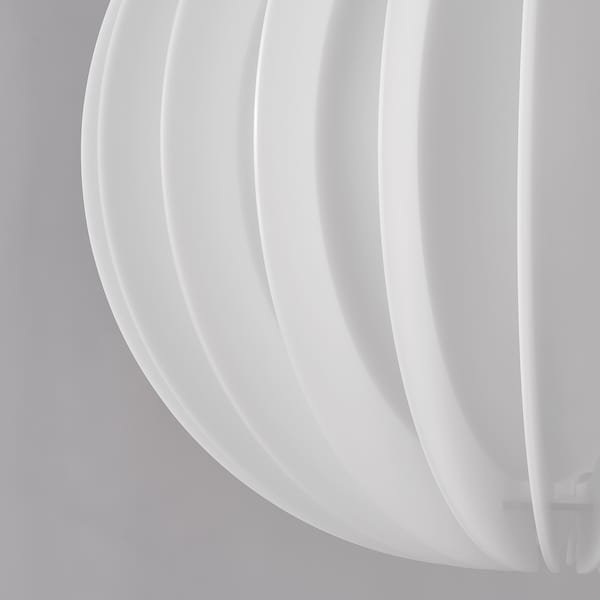 IKEA HAVSFJÄDER / HEMMA pendant lamp, white/white, 17 in, Ikea Ireland | 2384EZPQM