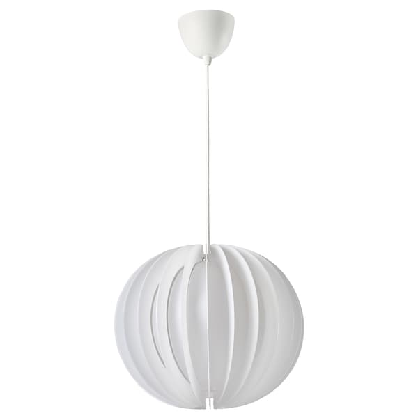 IKEA HAVSFJÄDER / HEMMA pendant lamp, white/white, 17 in, Ikea Ireland | 2384EZPQM