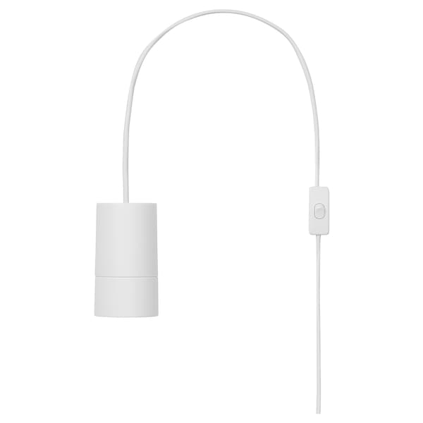 IKEA HAVSRIS cord set with switch, 15\'5 in White, Ikea Ireland | 5437AFJZT