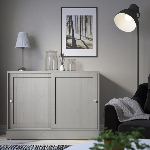 IKEA HAVSTA Cabinet with base, gray, 47 5/8x18 1/2x35 in, Ikea Ireland | 1962VMTSG