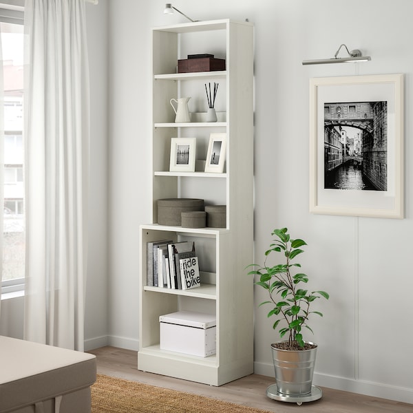 IKEA HAVSTA Shelving unit with base, 24x14 5/8x83 1/2 in White, Ikea Ireland | 2193CUMQG