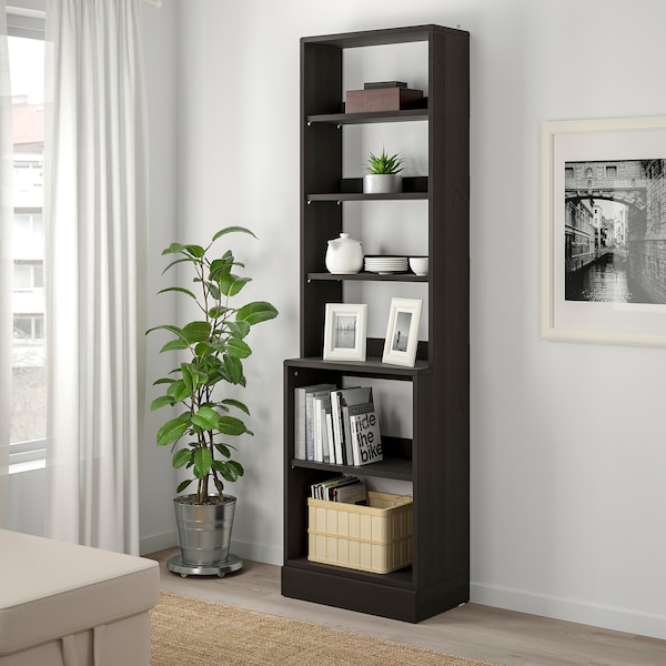 IKEA HAVSTA Shelving unit with base, 24x14 5/8x83 1/2 in Dark Brown, Ikea Ireland | 4276IKEQO
