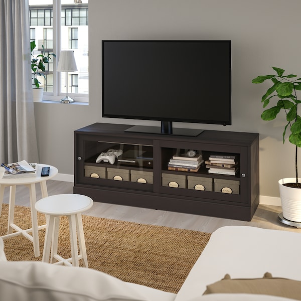IKEA HAVSTA TV unit with base, 63x18 1/2x24 3/8 in Dark Brown, Ikea Ireland | 0329PSOIY
