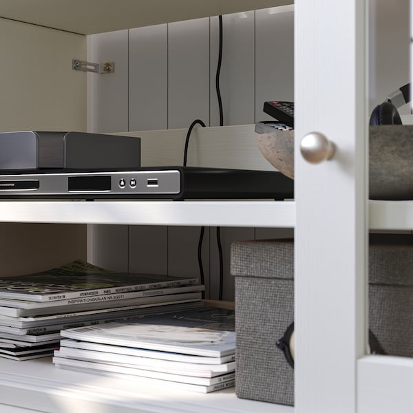 IKEA HAVSTA TV unit with base, 63x18 1/2x24 3/8 in White, Ikea Ireland | 8216EUQBJ