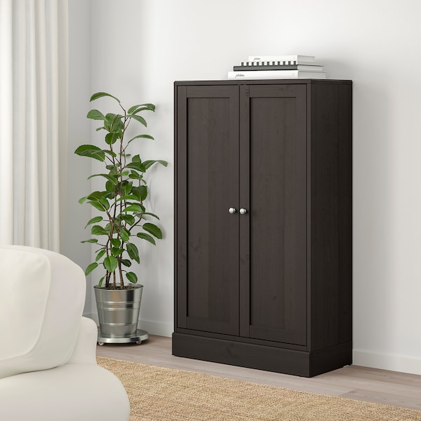 IKEA HAVSTA cabinet with base, 31 7/8x14 5/8x52 3/4 in Dark Brown, Ikea Ireland | 7954JISQG