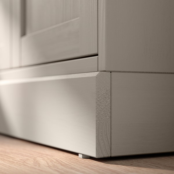 IKEA HAVSTA cabinet with base, 31 7/8x18 1/2x35 in Gray / Beige, Ikea Ireland | 5987AZCVG