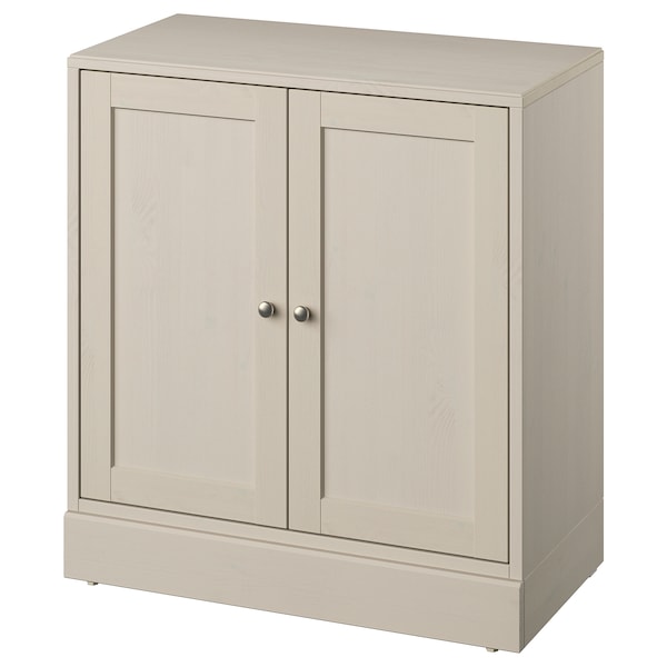 IKEA HAVSTA cabinet with base, 31 7/8x18 1/2x35 in Gray / Beige, Ikea Ireland | 5987AZCVG