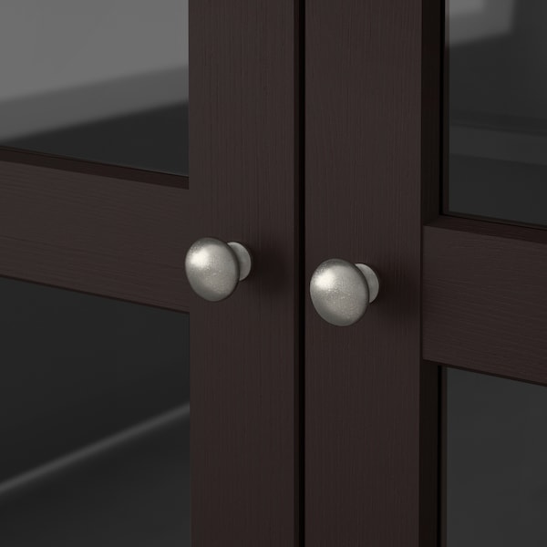 IKEA HAVSTA glass-door cabinet, 31 7/8x13 3/4x48 3/8 in Dark Brown, Ikea Ireland | 8647OEPRW