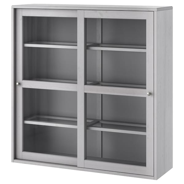 IKEA HAVSTA glass-door cabinet, 47 5/8x13 3/4x48 3/8 in Gray, Ikea Ireland | 7683TVYRN