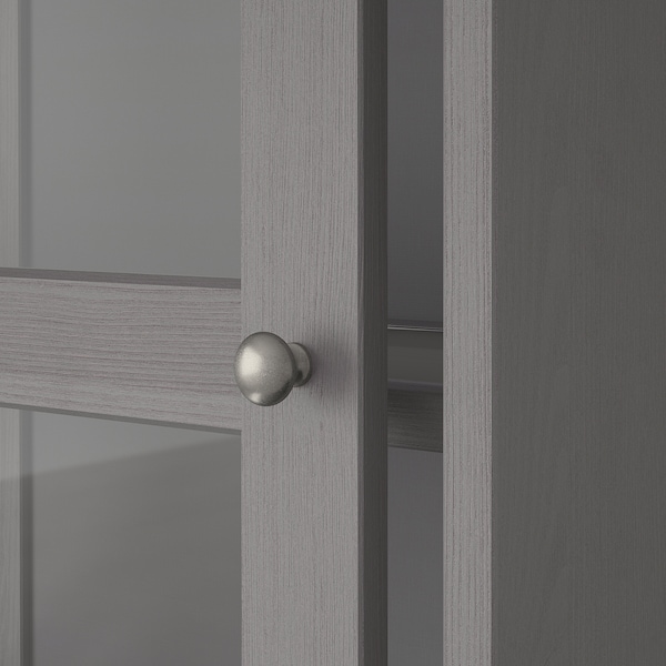 IKEA HAVSTA glass-door cabinet, 47 5/8x13 3/4x48 3/8 in Gray, Ikea Ireland | 7683TVYRN