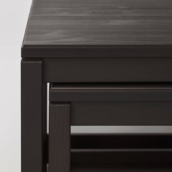 IKEA HAVSTA nesting tables, set of 2 Dark Brown, Ikea Ireland | 2716VHOWB