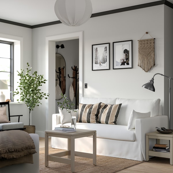 IKEA HAVSTA nesting tables, set of 2 Gray / Beige, Ikea Ireland | 5896UETWC