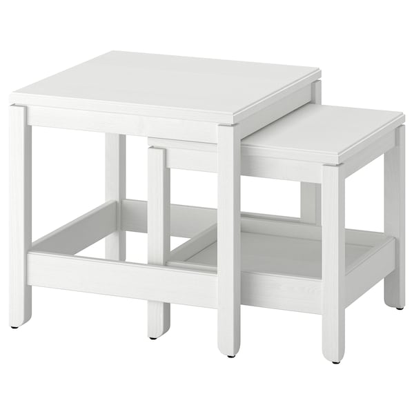 IKEA HAVSTA nesting tables, set of 2 White, Ikea Ireland | 0864XHTOL