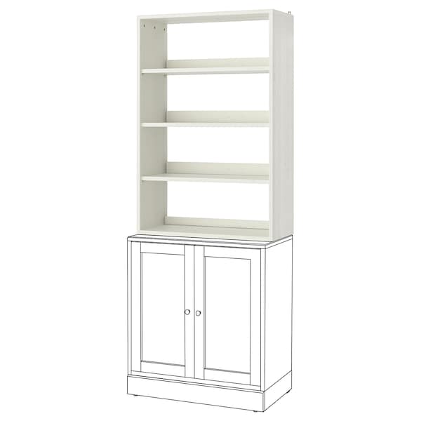 IKEA HAVSTA shelf unit, 31 7/8x13 3/4x48 3/8 in White, Ikea Ireland | 6934ENZQB