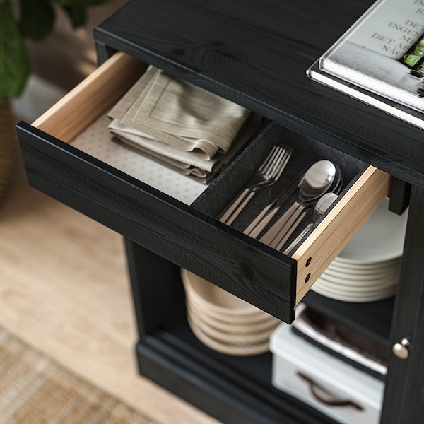IKEA HAVSTA sideboard, 47 5/8x18 1/2x35 in Black, Ikea Ireland | 6913EXTOS