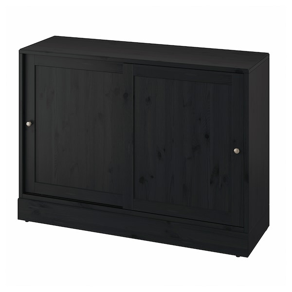 IKEA HAVSTA sideboard, 47 5/8x18 1/2x35 in Black, Ikea Ireland | 6913EXTOS