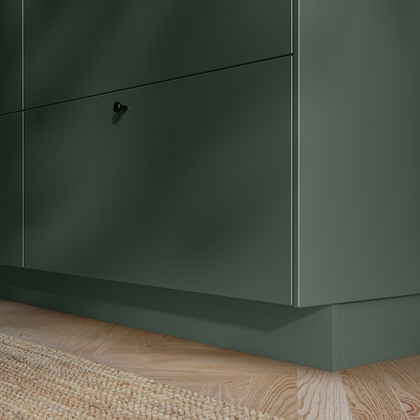 IKEA HAVSTORP toekick, 84x4 1/2 in Deep Green, Ikea Ireland | 9586YFZGX