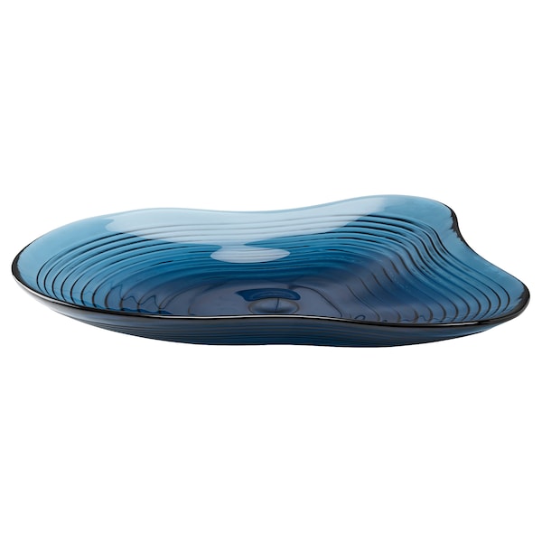 IKEA HÄCKPOPPEL decorative bowl, blue, 9 ½ in, Ikea Ireland | 6381TFEDW