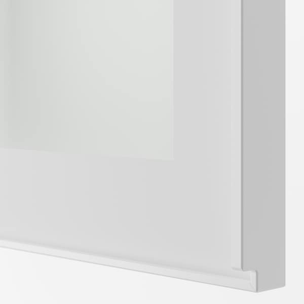 IKEA HEJSTA glass door, 18x40 in White / Clear Glass, Ikea Ireland | 2694VZIFL