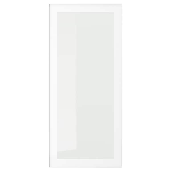 IKEA HEJSTA glass door, 18x40 in White / Clear Glass, Ikea Ireland | 2694VZIFL