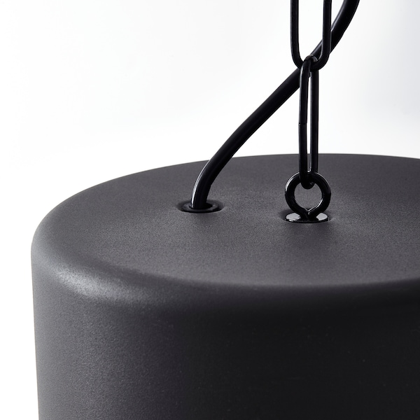 IKEA HEKTAR Pendant lamp, dark gray, 15 in, Ikea Ireland | 3160QGFMT