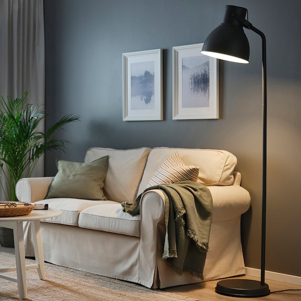 IKEA HEKTAR floor lamp, dark gray, Ikea Ireland | 3941EKXRQ