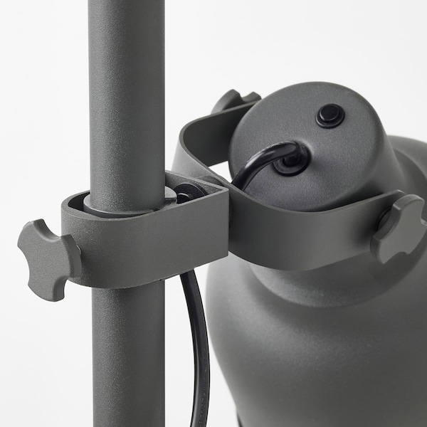 IKEA HEKTAR floor lamp with 3-spotlights, dark gray, Ikea Ireland | 7958YGPKQ