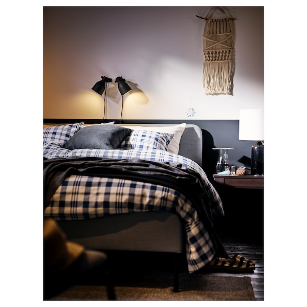 IKEA HEKTAR wall/clamp spotlight, dark gray, Ikea Ireland | 3405UGOXC