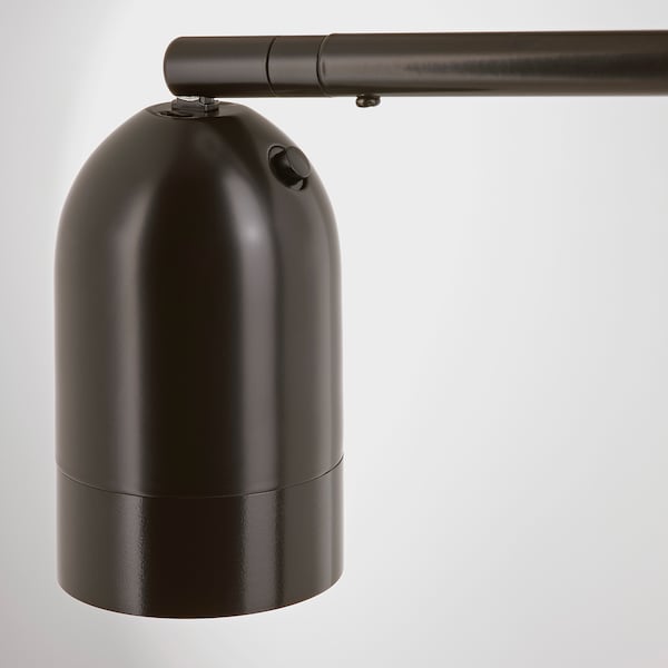 IKEA HEKTOGRAM floor uplighter/reading lamp Black / White, Ikea Ireland | 1208GKRSZ