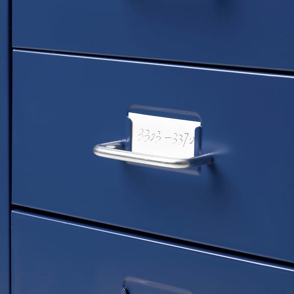 IKEA HELMER Drawer unit on casters, 11x27 1/8 in Blue, Ikea Ireland | 2631PRILJ