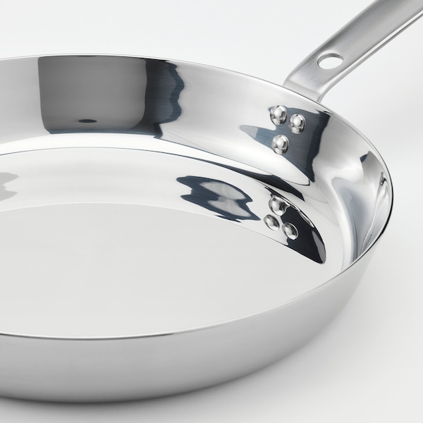 IKEA HEMKOMST frying pan, 11 in Stainless Steel, Ikea Ireland | 7826AQFWN